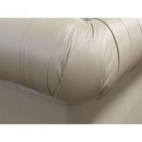 Sofá Chesterfield De Couro 3 Lugares Avelã - Mempra - 7