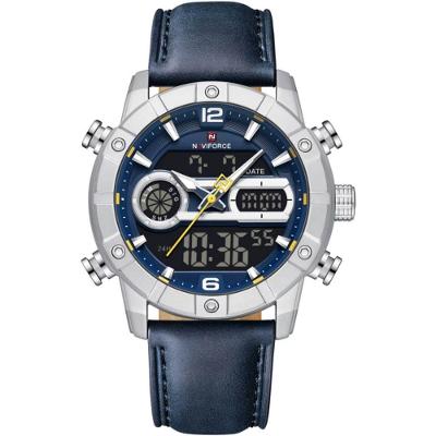 Relógio Digital Masculino Multifuncional Luminoso Esportivo à Prova Dágua Azul