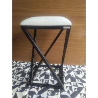 Kit 2 Banquetas Sofisticada Resistente Baixa Bar Branco - 5