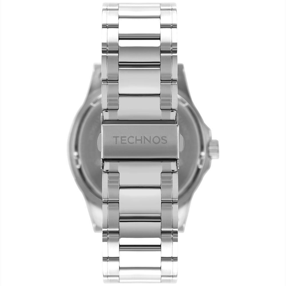 Relógio Technos Masculino Racer Basico Prata - 2115nag/1p - 3