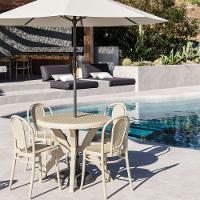 Cadeira Jardim Retro Rattan De Polipropileno – Tk nature - 4