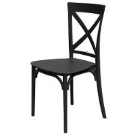 Cadeira Jardim-varanda Robust Cross De Polipropileno – Tk Preto - 1