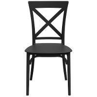 Cadeira Jardim-varanda Robust Cross De Polipropileno – Tk Preto - 2