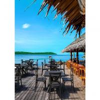 Cadeira Jardim-varanda Robust Cross De Polipropileno – Tk Preto - 4