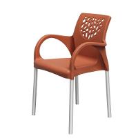 Cadeira Jardim Gourmet Deluxe De Polipropileno - Tk Terracota - 1