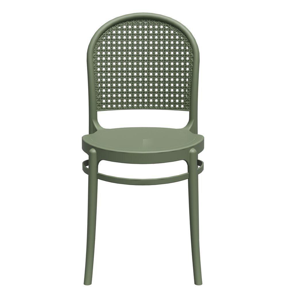 Cadeira Jardim Retro Telinha De Polipropileno – Tk Verde - 4