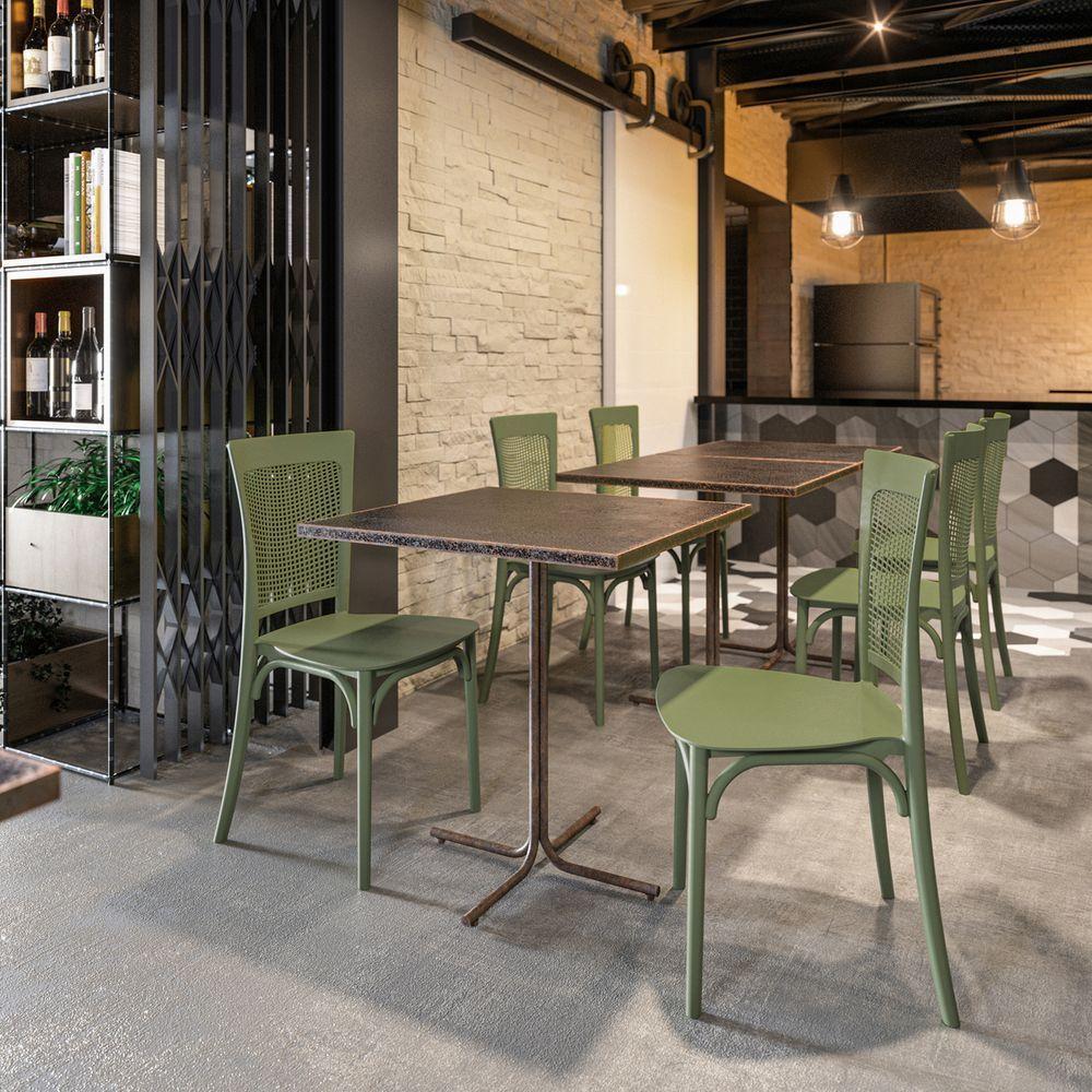 Cadeira Jardim-varanda Robust Palha De Polipropileno – Tk Verde - 4