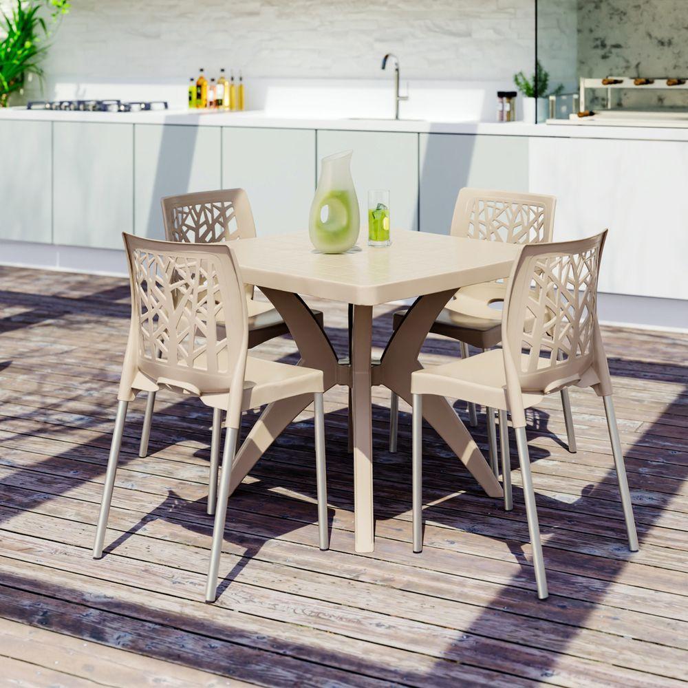 Cadeira Jardim Gourmet Nature De Polipropileno – Tk Natural - 4