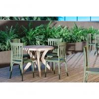 Cadeira Jardim Seven De Polipropileno – Tk Verde - 4