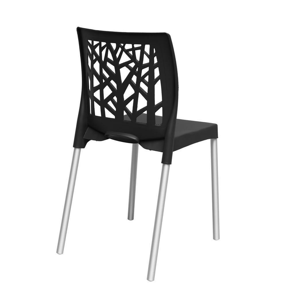 Cadeira Jardim Gourmet Nature De Polipropileno – Tk Preto - 3