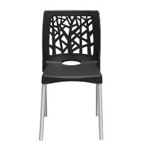 Cadeira Jardim Gourmet Nature De Polipropileno – Tk Preto - 2