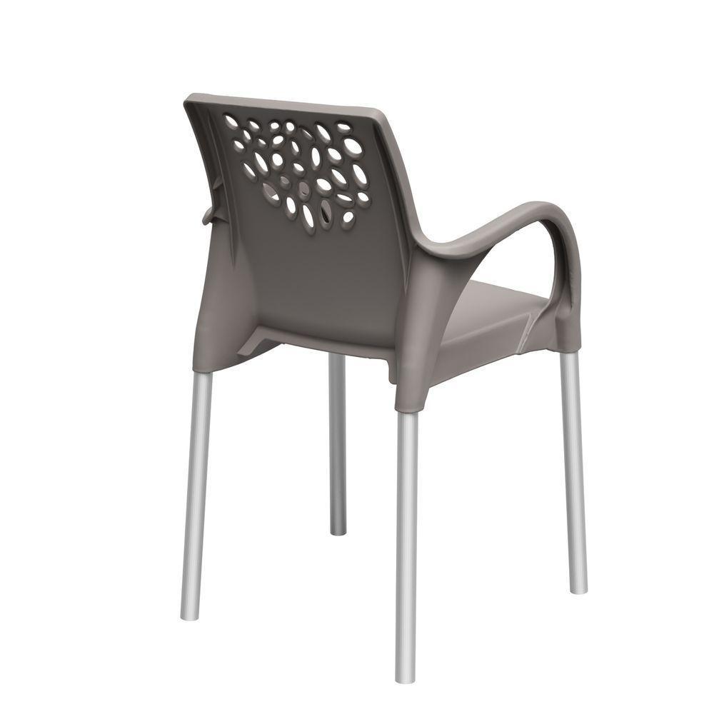 Cadeira Jardim Gourmet Deluxe De Polipropileno - Tk Nude - 3