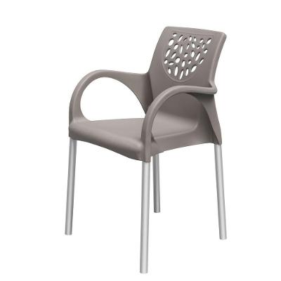 Cadeira Jardim Gourmet Deluxe De Polipropileno - Tk Nude