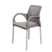 Cadeira Jardim Gourmet Deluxe De Polipropileno - Tk Nude - 1