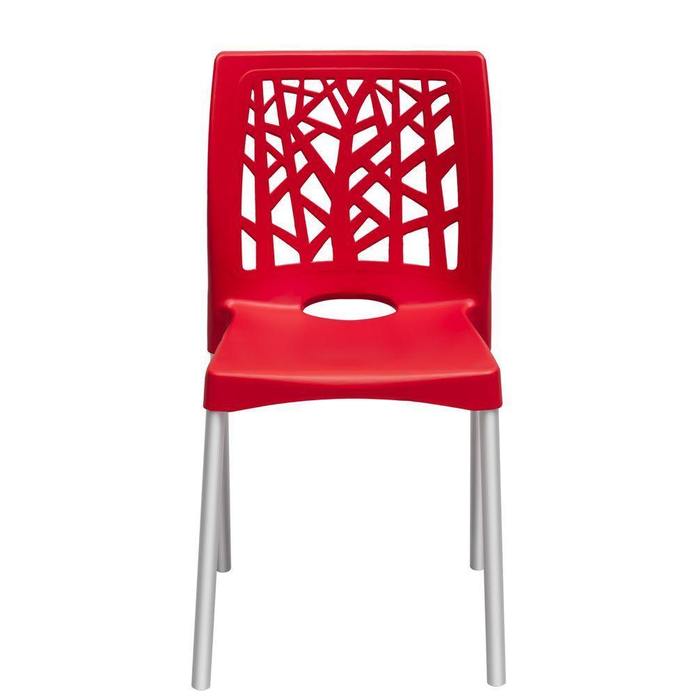 Cadeira Jardim Gourmet Nature De Polipropileno – Tk Vermelho - 2