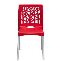 Cadeira Jardim Gourmet Nature De Polipropileno – Tk Vermelho - 2