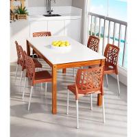 Cadeira Jardim Gourmet Nature De Polipropileno – Tk Terracota - 4