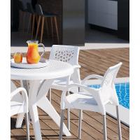 Cadeira Jardim Gourmet Deluxe De Polipropileno - Tk Branco - 4