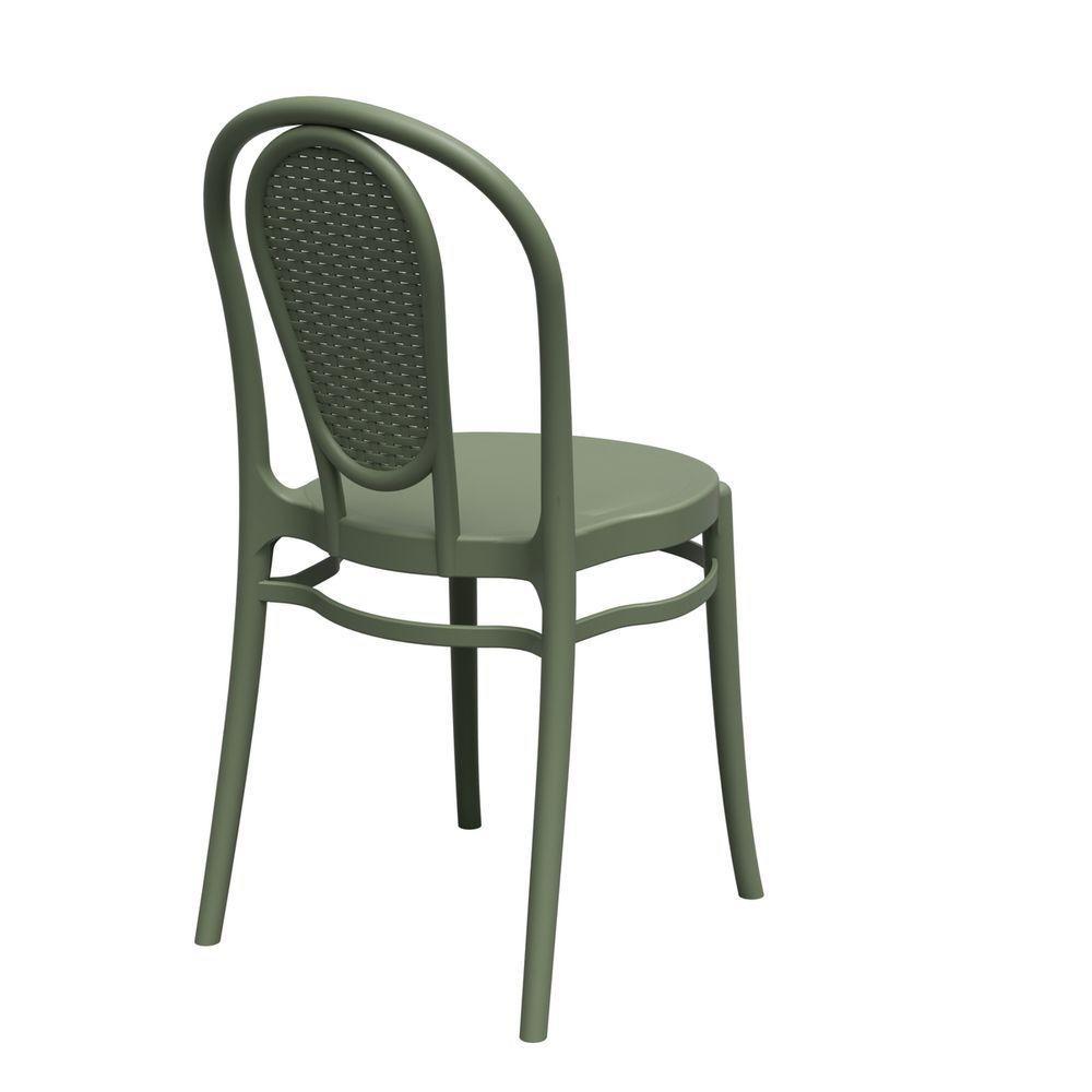 Cadeira Jardim Retro Rattan De Polipropileno – Tk Verde - 3