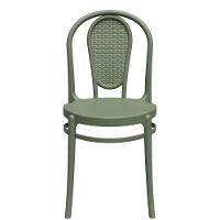 Cadeira Jardim Retro Rattan De Polipropileno – Tk Verde - 2