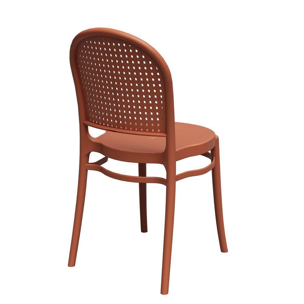 Cadeira Jardim Retro Telinha De Polipropileno – Tk Terracota - 2