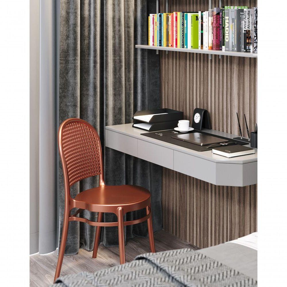 Cadeira Jardim Retro Telinha De Polipropileno – Tk Terracota - 3