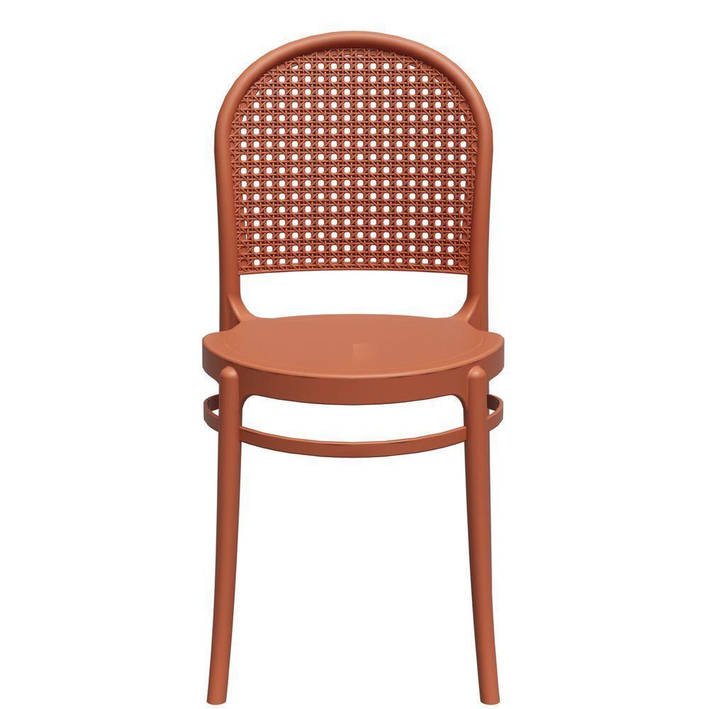 Cadeira Jardim Retro Telinha De Polipropileno – Tk Terracota - 4