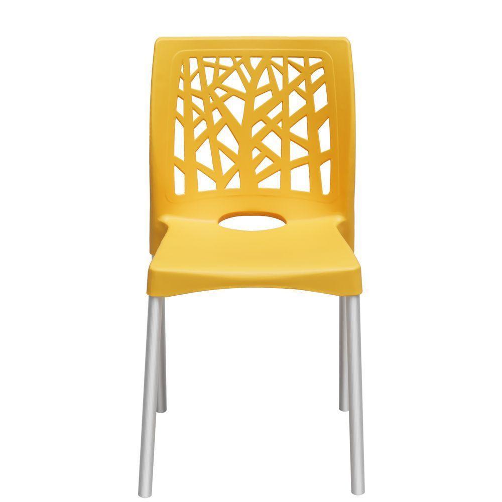 Cadeira Jardim Gourmet Nature De Polipropileno – Tk Amarelo - 2