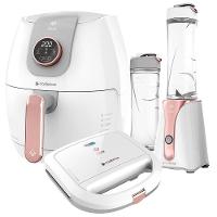 Kit Cadence Dream Rosé Gold - Fritadeira - Blender – Sanduicheira - 110V - 1