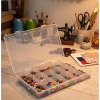 Caixa Box Organizador 13 Divisorias Maleta Multiuso Estojo Pesca Micanga Costura Brinquedo Legos Joias Artesanato