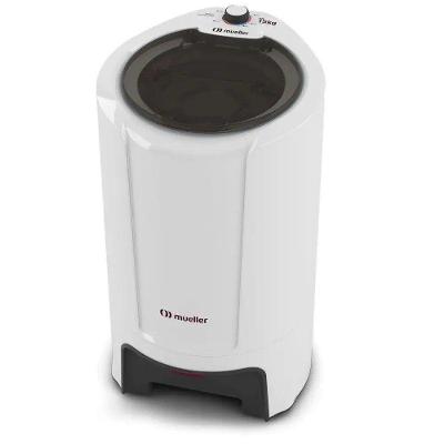 Centrífuga de Roupas Semiautomática Mueller Fit 5kg Branca 110V com Timer Programável