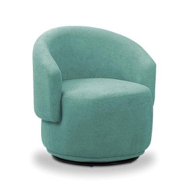 Poltrona Decorativa Orgânica Névoa Bouclê E03 - D'rossi Cor Azul Turquesa