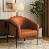 Poltrona Sala Industrial Alta Preto Stella Sintético Pu Nozes D03 - D'rossi - 1