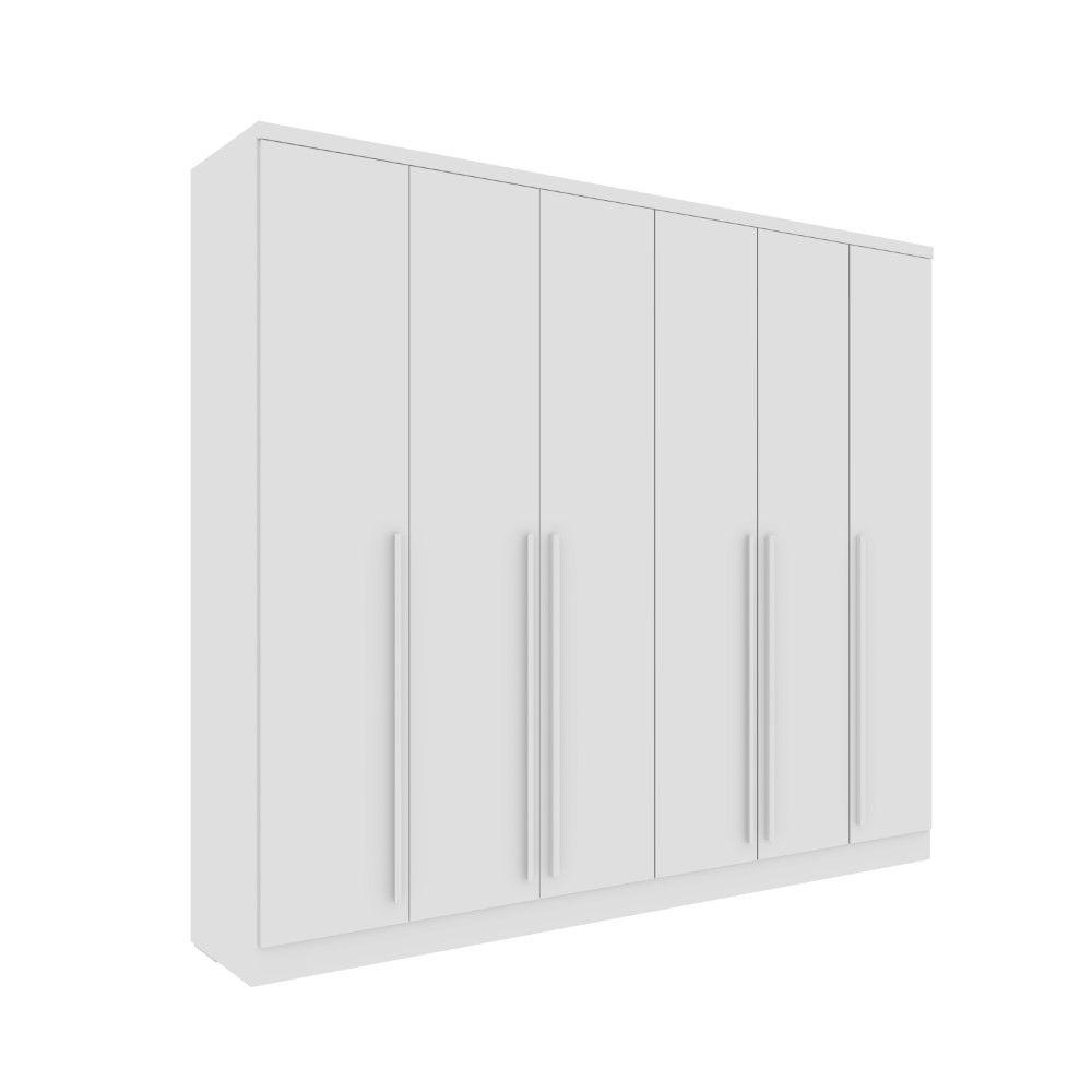 Roupeiro Sevila 6 Portas Tcil neve - 2