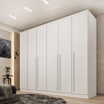 Roupeiro Sevila 6 Portas Tcil neve