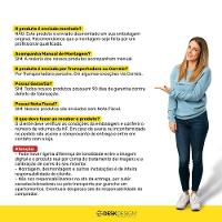 Kit 02 Armários De Cozinha Aéreo Andréia 120cm 3 Portas Cinza Escuro - Abmaza - 7