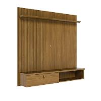 Painel Tv 55 Pol 141cm Bancada Suspensa Para Sala Seluna M20 - D'rossi Cor Cumaru - 6