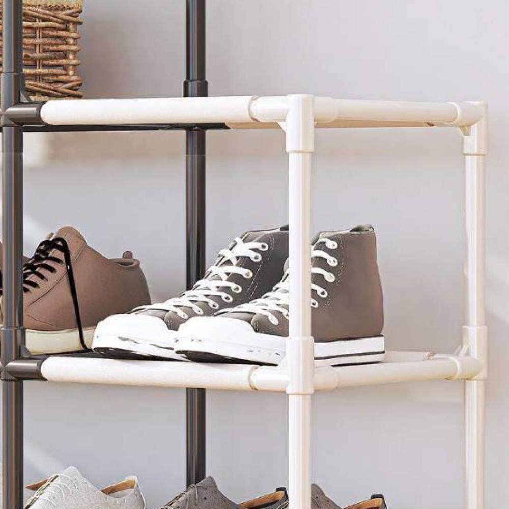 Estante Modular Multiuso Sapateira 11 Prateleiras Organizador Tenis Brinquedos Rack Multiuso 4 Andares Guarda Tudo - 3