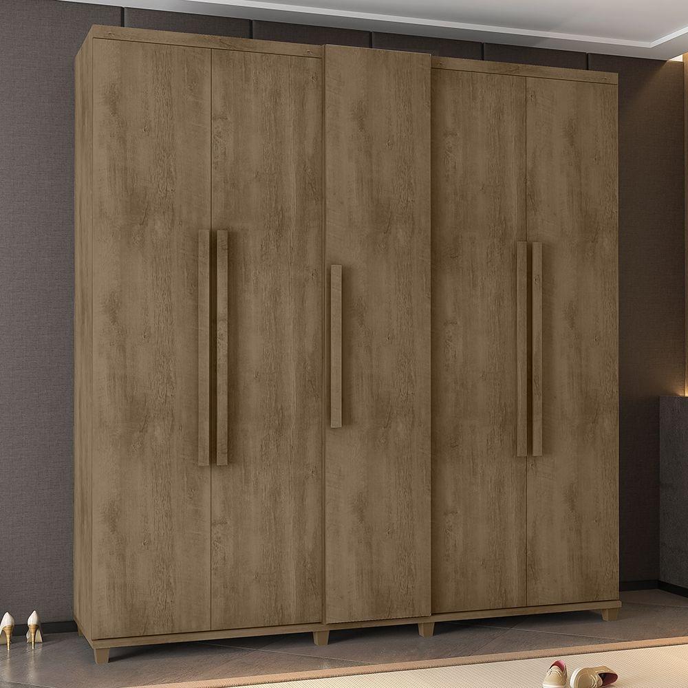 Roupeiro 5 Portas Com Sapateira Vanda Freijó - 2