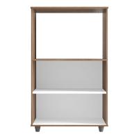 Armário Multiuso Cozinha Para Forno Micro-ondas Thaís 02 Portas Savana Preto - Abmaza - 3