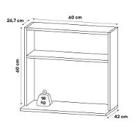 Suporte Aéreo Multiuso Para Forno Micro-ondas Luara 60cm Preto - Abmaza