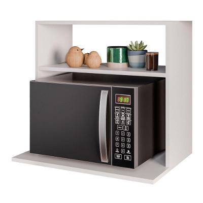 Suporte Aéreo Multiuso Para Forno Micro-ondas Luara 60cm Branco - Abmaza