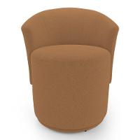 Kit 02 Poltronas Orgânicas Living Mavi Fixa Bouclê Terracota - Abmaza - 6