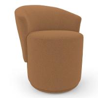 Kit 02 Poltronas Orgânicas Living Mavi Fixa Bouclê Terracota - Abmaza - 8