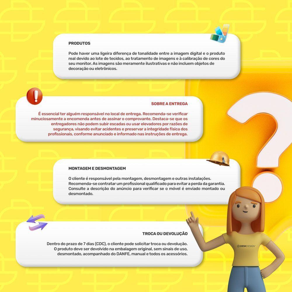 Poltrona Orgânica Giratória Living Glee Veludo Terracota - Abmaza - 9