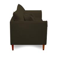 Sofá Living Kassia 2 Lugares 2,04m Veludo Cores Lansofbr Cores Grafite - 6