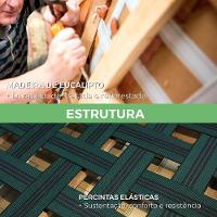 Sofa Retratil Reclinavel 2 Lugares 2,60m Crystal Veludo Marrom Lansofbr - 6