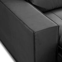 Sofa Retratil Reclinavel 2 Lugares 2,30 Vitória Veludo Grafite Lansofbr - 10
