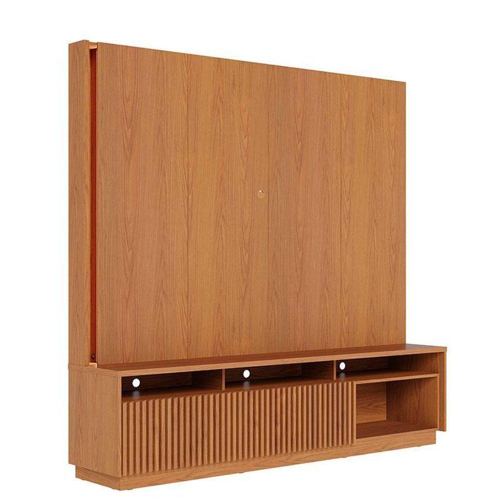 Estante Home Theater Jordão Freijó Com Mesa De Centro Jeri Off White Freijó - Colibri - 3