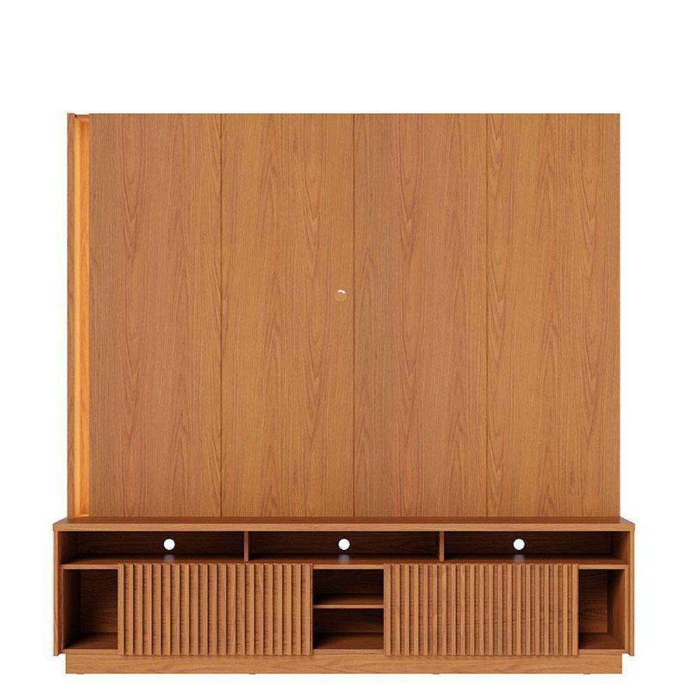 Estante Home Theater Jordão Freijó Com Mesa De Centro Jeri Off White Freijó - Colibri - 4